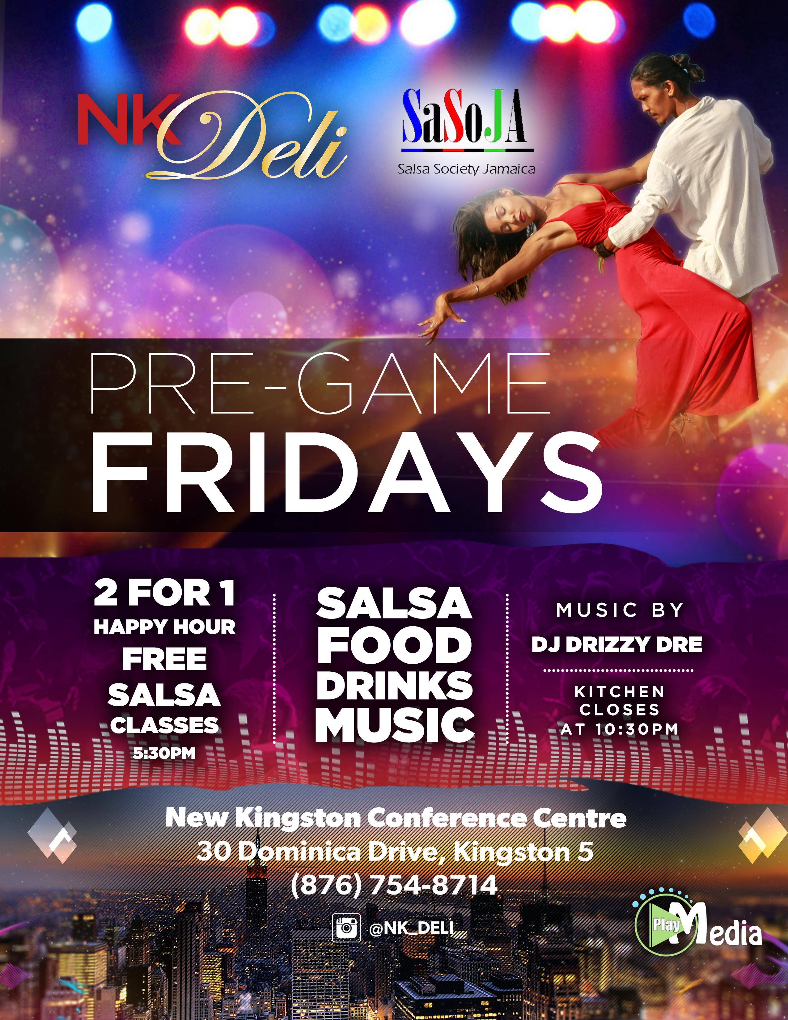 Pregame Fridays Salsa