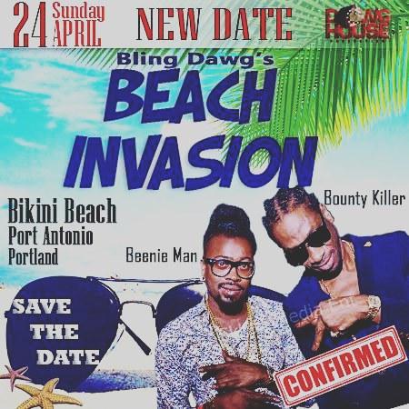 Bling Dawg’s Beach Invasion