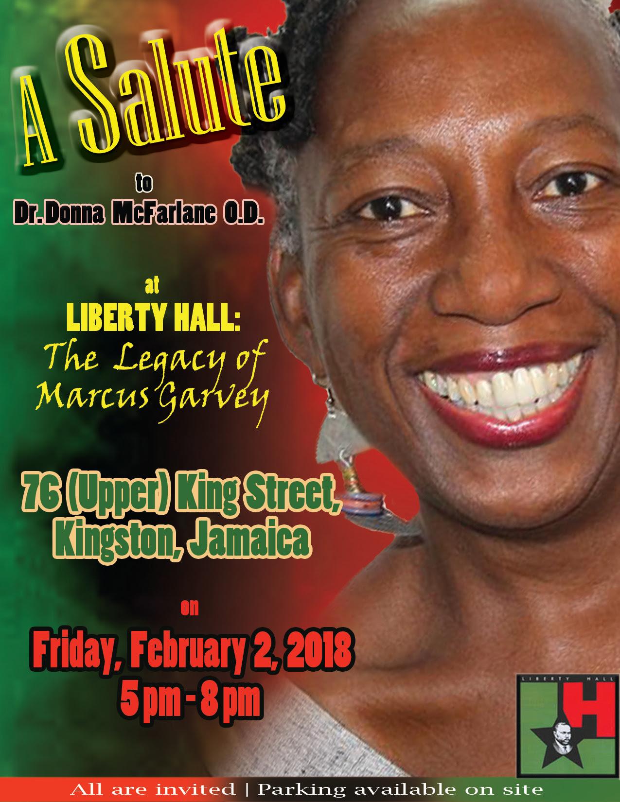 A Salute : Dr.Donna Mcfarlane O.D.