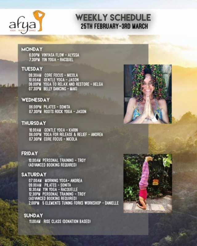 Afya Yoga Studio : Morning Yoga