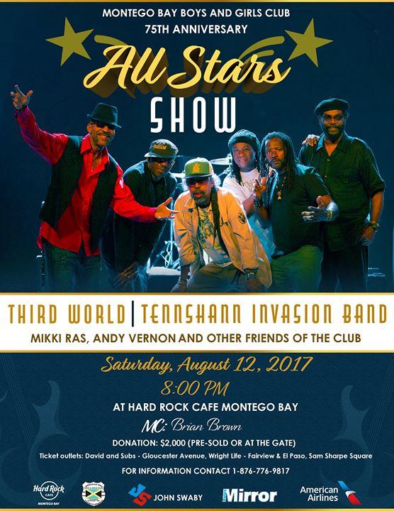 75th Anniversary Boys & Girls Club Montego Bay All Star Show