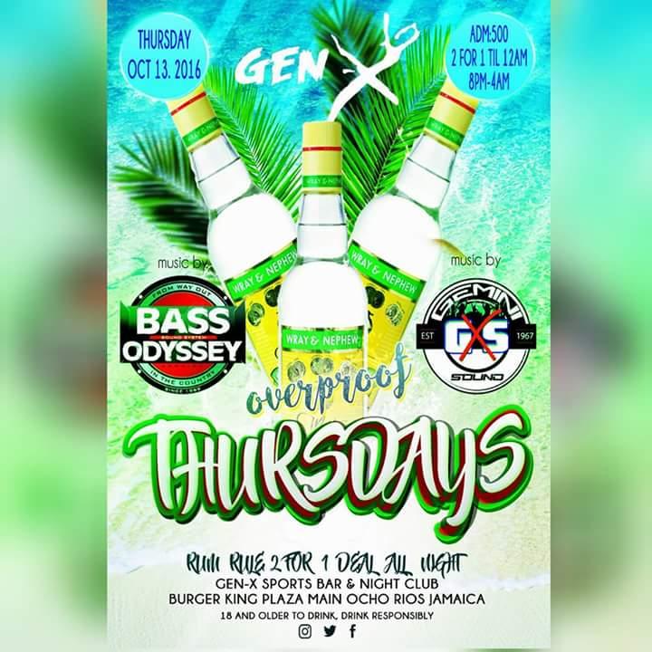 Overproof Thursdays