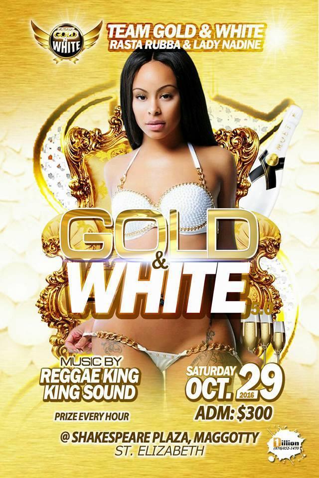 Gold & White