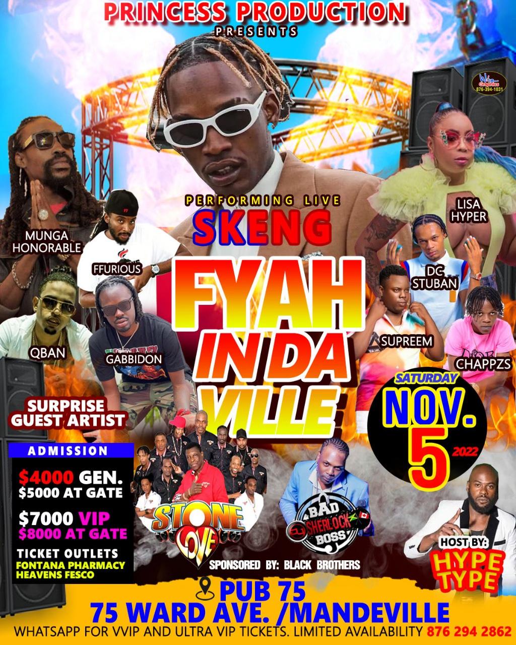 Fyah In Da Ville