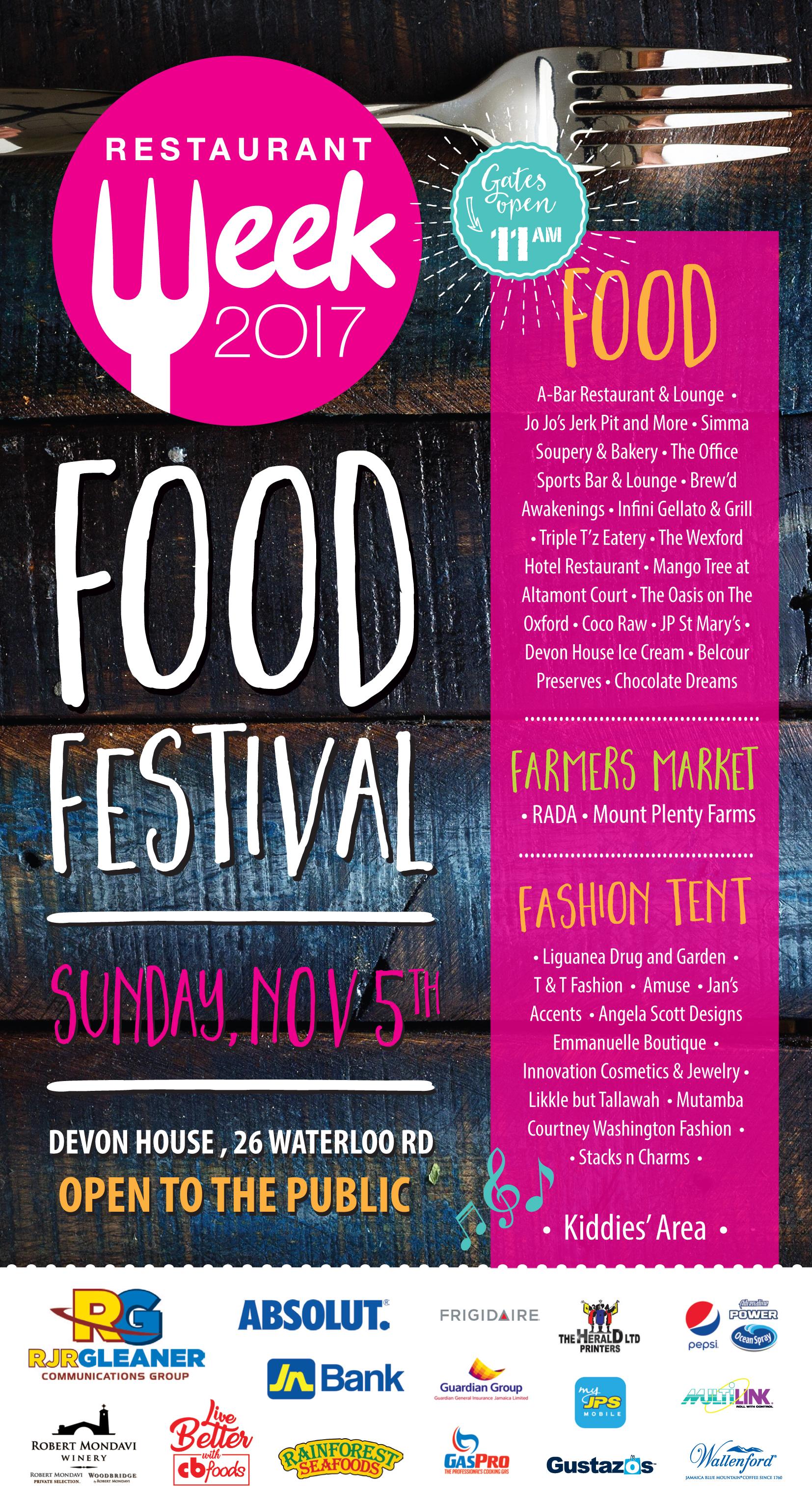 Restaurant Week Launch