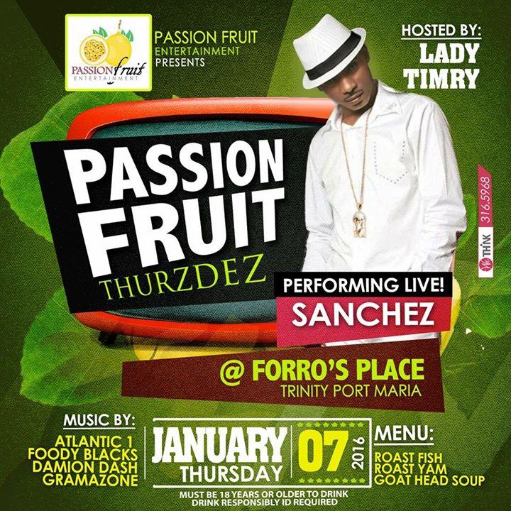 PASSION FRUIT THURZDEZ