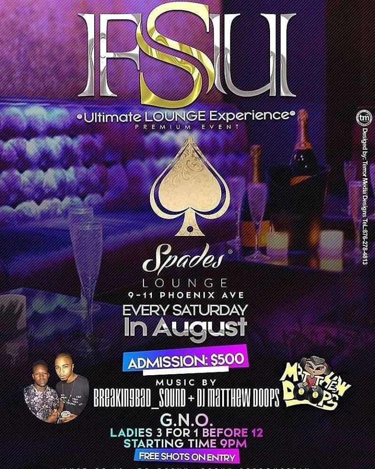 F.S.U.  Saturdays "Ultimate Lounge Experience"