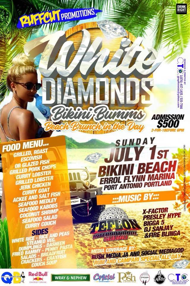 White Diamonds: Bikini Bumms