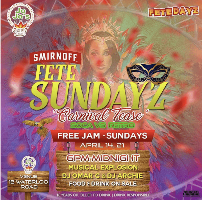 Fete Sundayz: Carnival Tease