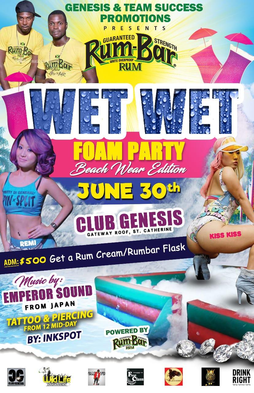 Wet Wet Foam Party
