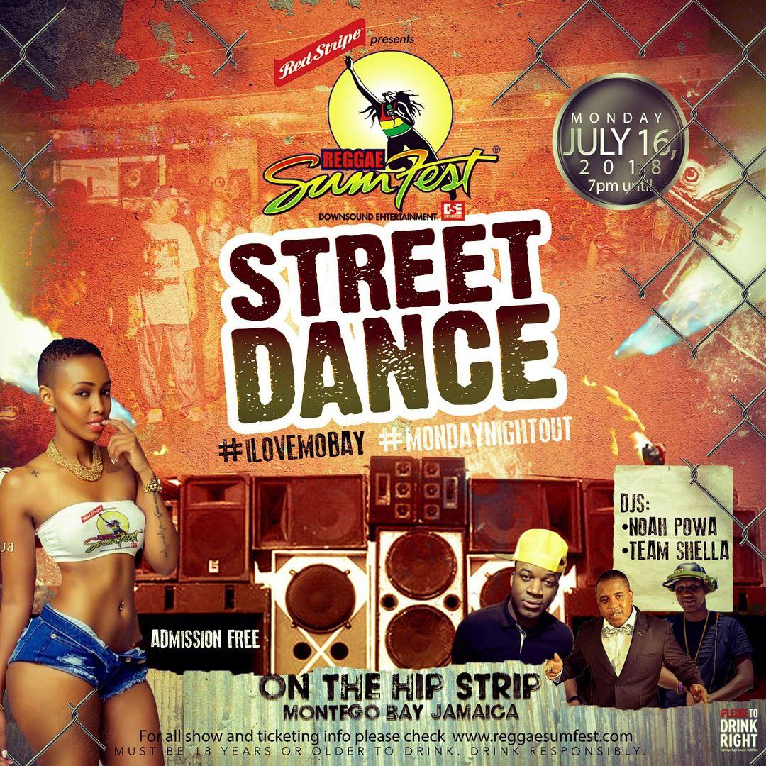 Reggae Sumfest 2018: Street Dance