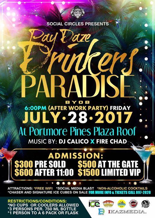 PAY DAZE Drinkers Paradise