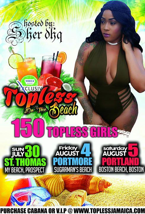 Topless On The Beach Portmore