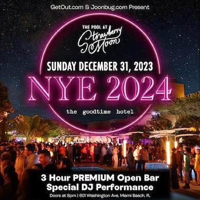 GetOut Presents: Miami NYE 2024 at Strawberry Moon
