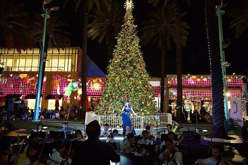 Tree Lighting Ceremony on Lincoln Road
